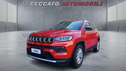 Usata Jeep Compass Limited 190 CV (139 kW) 2021 Rosso SUV