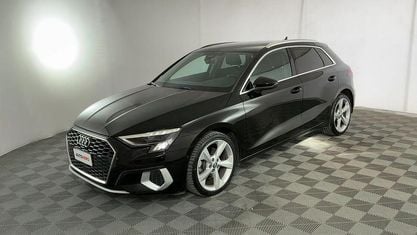 Usata Audi A3 Sportback e-tron Advanced 150 CV (110 kW) 2020 Nero Utilitaria