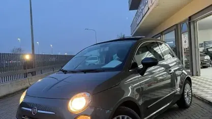Usata Fiat 500C Lounge 69 CV (50 kW) 2015 Grigio Cabrio