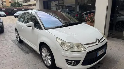 Usata Citroën C4 VTR Sport 150 CV (110 kW) 2009 Bianco Coupé