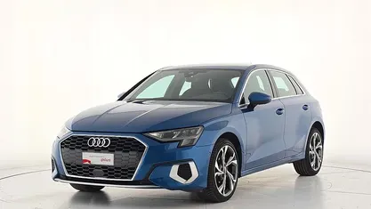 Usata Audi A3 Advanced 116 CV (85 kW) 2022 Blu/azzurro Berlina