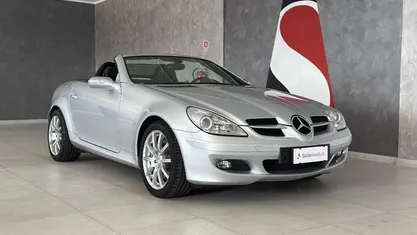 Usata Mercedes SLK350 272 CV (200 kW) 2004 Nero Cabrio