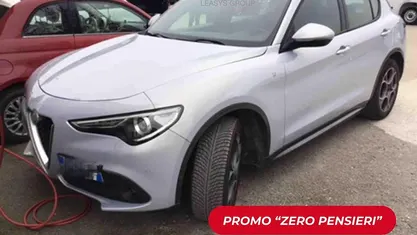 Usata Alfa Romeo Stelvio Ti 209 CV (153 kW) 2022 Grigio metallizzato SUV