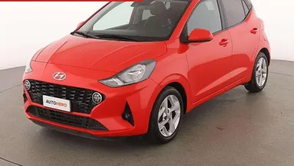Usata Hyundai i10 67 CV (49 kW) 2020 Rosso Utilitaria
