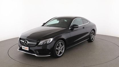 Usata Mercedes C250 Premium 205 CV (150 kW) 2017 Nero Utilitaria