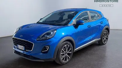 Usata Ford Puma Titanium S 125 CV (91 kW) 2022 Desert island blue SUV
