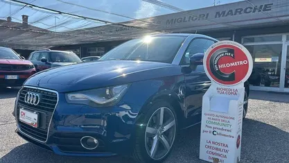 Usata Audi A1 Admired 105 CV (77 kW) 2011 Blu Utilitaria
