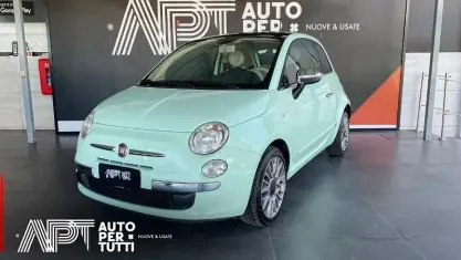 Usata Fiat 500 95 CV (69 kW) 2014 Verde Utilitaria