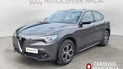Usata Alfa Romeo Stelvio Business 190 CV (139 kW) 2022 Verde SUV