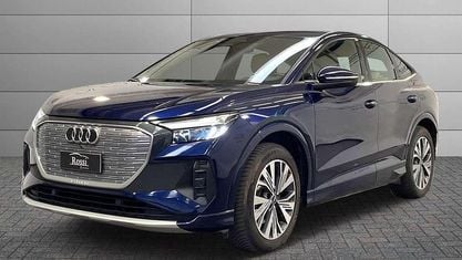 Käytetty Audi Q4 Sportback e-tron Advanced 125 kW (170 HP) 2022 Sininen Katumaasturi