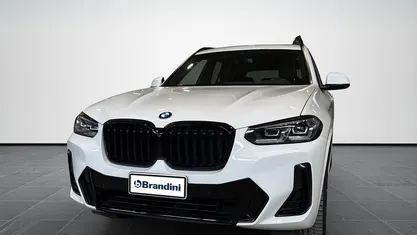 Usata BMW X3 M Sport 190 CV (139 kW) 2022 Gralpine white SUV