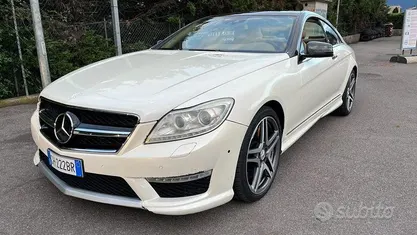 Usata Mercedes CL63 AMG AMG 571 CV (419 kW) 2012 Bianco metallizzato Coupé