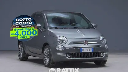 Grigio Usata 2021 Fiat 500C Dolcevita Cabrio | 13.332 € (Buon prezzo)