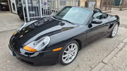 Usata Porsche Boxster 204 CV (150 kW) 1998 Nero Cabrio