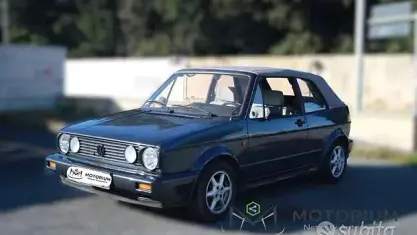 Usata VW Golf Cabriolet Karmann 73 CV (53 kW) 1989 Blu Cabrio