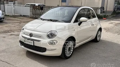 Usata Fiat 500 Lounge 69 CV (50 kW) 2016 Bianco Utilitaria
