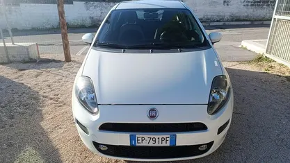 Usata Fiat Punto Evo S 75 CV (55 kW) 2012 Bianco Utilitaria