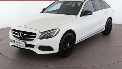 Usata Mercedes C220 170 CV (125 kW) 2016 Bianco Station wagon