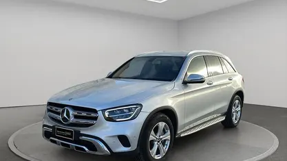 Usata Mercedes GLC220 194 CV (142 kW) 2019 Argento SUV