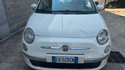 Usata Fiat 500 Lounge 75 CV (55 kW) 2010 Bianco Berlina
