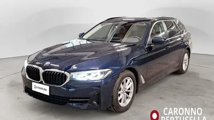 Blu metallizzato Usata 2021 BMW 520 Efficient Dynamics Station wagon | 28.700 € (Buon prezzo)