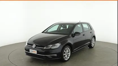 Brugt VW Golf VII Highline 125 HK (91 kW) 2018 Sort Sedan