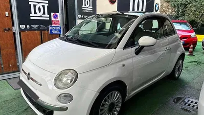 Bianco Usata 2010 Fiat 500 Lounge Due volumi | 6900 € (Buon prezzo)