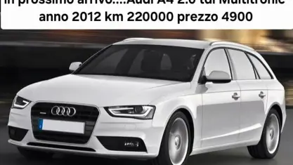 Usata Audi A4 Ambiente 143 CV (105 kW) 2012 Bianco Station wagon