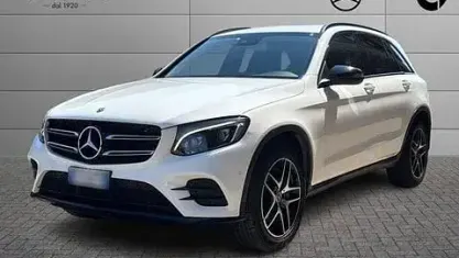 Usata Mercedes GLC250 Premium 204 CV (150 kW) 2018 Bianco SUV
