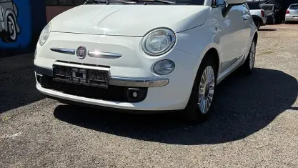 Usata Fiat 500 Lounge 69 CV (50 kW) 2009 Bianco Cabrio