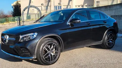 Usata Mercedes GLC220 Exclusive 170 CV (125 kW) 2017 Nero Coupé