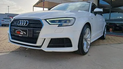 Usata Audi A3 S-Line 184 CV (135 kW) 2017 Bianco Berlina