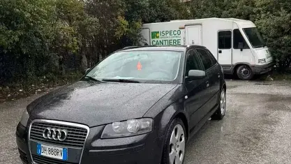 Usata Audi A3 Ambiente 140 CV (102 kW) 2007 Nero Utilitaria