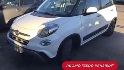 Usata Fiat 500L Cross 95 CV (69 kW) 2021 Bianco