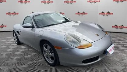 Usata Porsche Boxster 204 CV (150 kW) 1999 Argento Cabrio