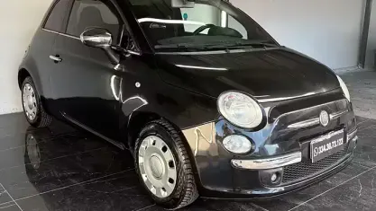 Usata Fiat 500 Lounge 95 CV (69 kW) 2009 Nero Cabrio