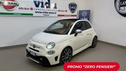 Käytetty Abarth 595C Turismo 165 HP (121 kW) 2019 Valkoinen Avoauto
