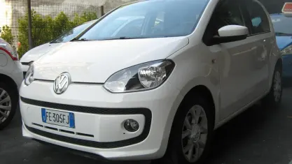 Usata VW up! 60 CV (44 kW) 2016 Bianco Utilitaria