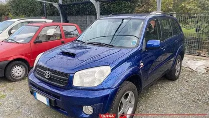 Usata Toyota RAV4 Sol 116 CV (85 kW) 2004 Blu SUV