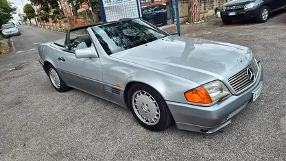 Usata Mercedes SL300 231 CV (169 kW) 1991 Grigio Cabrio