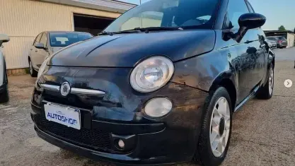 Usata Fiat 500 Lounge 69 CV (50 kW) 2008 Nero Berlina