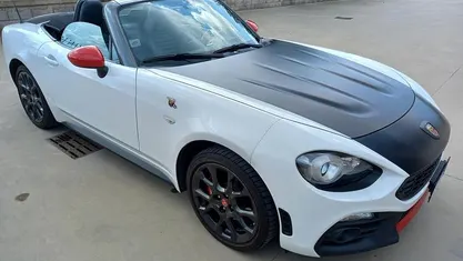 Usata Abarth 124 Spider 170 CV (125 kW) 2017 Bianco Cabrio