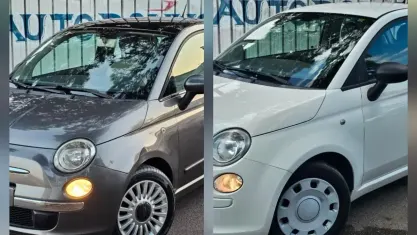 Usata Fiat 500 Lounge 69 CV (50 kW) 2010 Grigio Utilitaria