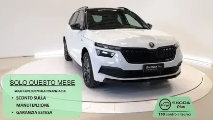 Usata Skoda Kamiq Monte Carlo 150 CV (110 kW) 2023 Bianco SUV