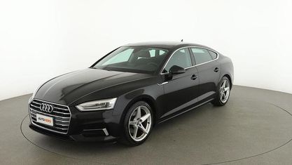 Gebraucht Audi A5 Sportback Sport 190 PS (139 kW) 2019 Schwarz Kleinwagen