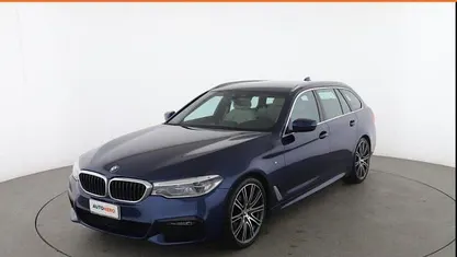 Usata BMW 520 M Sport 190 CV (139 kW) 2018 Blu Station wagon