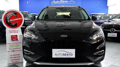 Usata Ford Focus Active 120 CV (88 kW) 2019 Nero Berlina