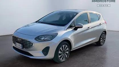 Usata Ford Fiesta Titanium 75 CV (55 kW) 2022 Moondust silver Berlina