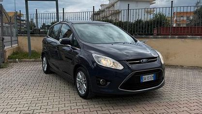 Usata Ford C-MAX Titanium 115 CV (84 kW) 2014 Blu Monovolume