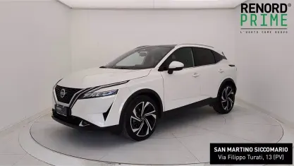 Usata Nissan Qashqai Tekna+ 158 CV (116 kW) 2022 Bianco SUV